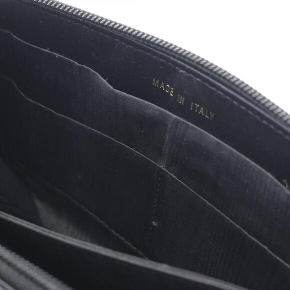 CHANEL Black Leather Logo Wallet - Picture 9 of 11